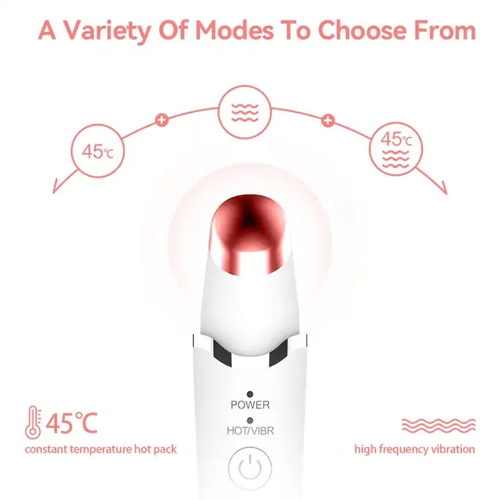 Skb - 1603 cuidado ocular máquina de eliminación de ojeras, lápiz de masaje ocular labial, aparato de belleza ocular antiarrugas 